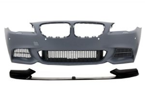 Front Bumper with Spoiler Lip suitable for BMW 5 Series F10 F11 (2010-2017) M-Performance Sport M550 Design
