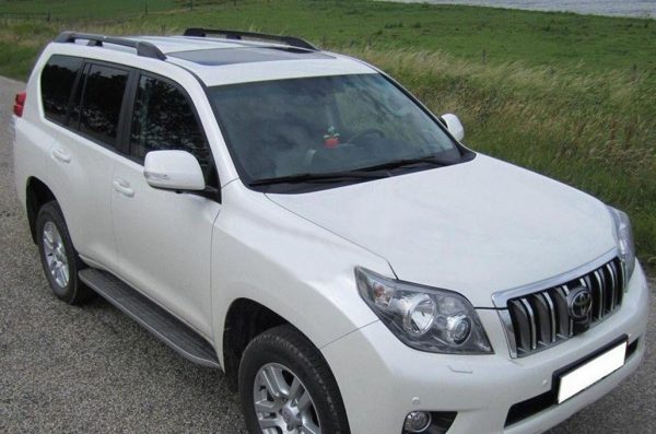 Roof Racks Roof Rails Suitable for Toyota Land Cruiser Prado F J150 (2009-Up) Black - Image 9