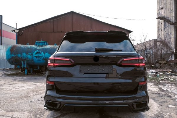 X5M Competition Look Black Gloss Rear Roof Door Spoiler Wing For BMW X5 G05 - Image 11