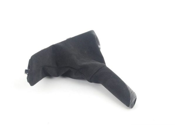 BMW 1 2 NEW GENUINE M PERFORMANCE HANDBRAKE HANDLE SLEEVE CARBON ALCANTARA LHD 34402222538