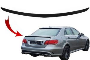 Trunk Spoiler suitable for Mercedes E-Class W212 (2009-2016) Piano Black