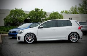 V look Sideskirts addons / Sill covers For Golf VI MK6 08-13