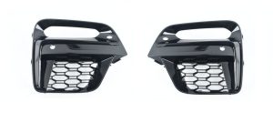 NEW GENUINE BMW G01 18- G02 19- FRONT M BUMPER SHADOW LINE SIDE GRILLES PAIR SET 51118099782+51118099781