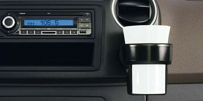 NEW GENUINE VW AMAROK 2010-2016 CENTER CONSOLE CUP HOLDER 000061129D - Image 3