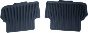NEW GENUINE AUDI A4 B9 REAR RUBBER FLOOR MAT SET 8W0061511A041