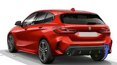 NEW GENUINE BMW 1 SERIES F40 M SPORT REAR BUMPER TOW HOOK EYE COVER 51129881582 - Image 3