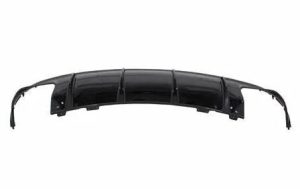 NEW GENUINE MERCEDES BENZ MB CLA W117 REAR AMG BUMPER DIFFUSER GLOSS BLACK A1178850501