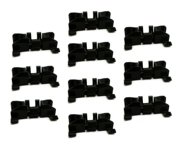 NEW GENUINE MERCEDES BENZ A-CLASS W169 ROOF RAIL COVER MOUNTING CLIPS 10 PCS