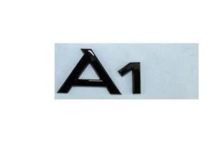 NEW GENUINE AUDI A1 2019- REAR TRUNK BADGE LOGO GLOSS BLACK EMBLEM 8X0853741AT94