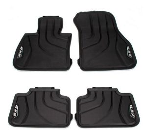 NEW GENUINE BMW X2 F39 ALL WEATHER RUBBER FLOOR SET MATS FRONT + REAR LHD