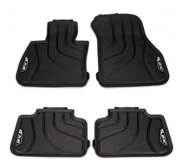NEW GENUINE BMW X2 F39 ALL WEATHER RUBBER FLOOR SET MATS FRONT + REAR LHD