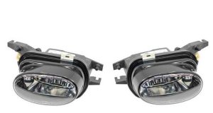 NEW GENUINE MERCEDES BENZ CLK W209 E-CLASS W211 SL W230 FRONT FOG LIGHTS N/S O/S
