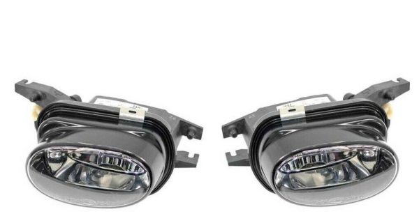 NEW GENUINE MERCEDES BENZ CLK W209 E-CLASS W211 SL W230 FRONT FOG LIGHTS N/S O/S