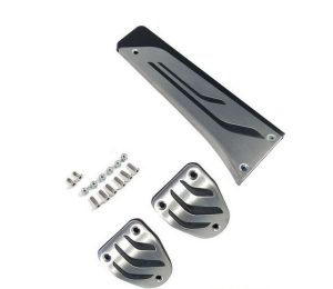 NEW GENUINE BMW M PERFORMANCE STAINLESS STEEL MANUAL GEARBOX PEDAL COVER SET 35002232277