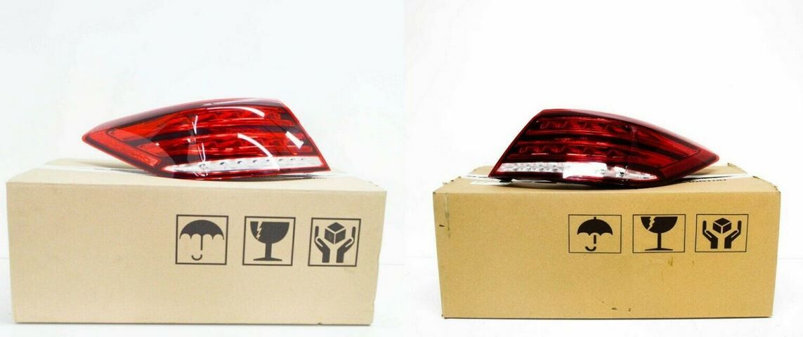 NEW GENUINE MERCEDES MB E-CLASS C207 COUPE REAR TAIL LIGHTS PAIR SET LEFT RIGHT