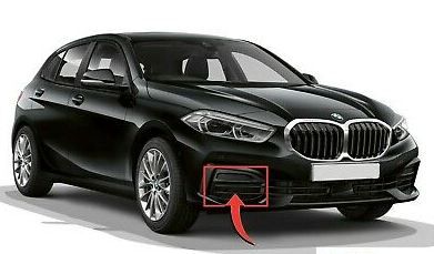 NEW GENUINE BMW 1 SERIES F40 BASIS FRONT BUMPER SIDE GRILLE GRID RIGHT O/S 51117459716 - Image 3