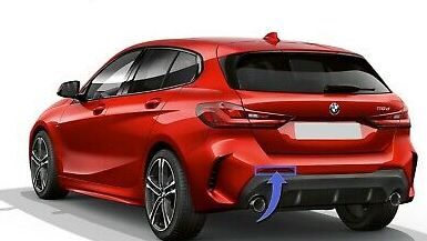 NEW GENUINE BMW 1 SERIES F40 M SPORT REAR BUMPER REFLECTOR LEFT N/S 63148077173 - Image 3