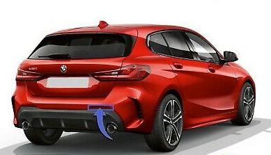 NEW GENUINE BMW 1 SERIES F40 M SPORT REAR BUMPER REFLECTOR RIGHT O/S 63148077174 - Image 3