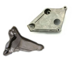 NEW GENUINE BMW F20 F30 F32 F25 N47N DIESEL ENGINE MOUNTING BRACKETS PAIR SET 22116855822+22116784825