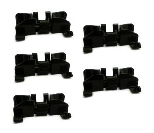NEW GENUINE MERCEDES BENZ A-CLASS W169 ROOF RAIL COVER MOUNTING CLIPS 5 PCS