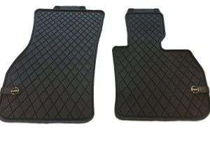 NEW GENUINE MINI COUNTRYMAN F60 ALL WEATHER BLACK RUBBER FRONT FLOOR MATS RHD 51472447607
