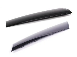 MINI NEW GENUINE R55 R56 R57 A COLUMN PILLAR BLACK TRIM COVERS PAIR SET N/S O/S 51137272584+51137272583