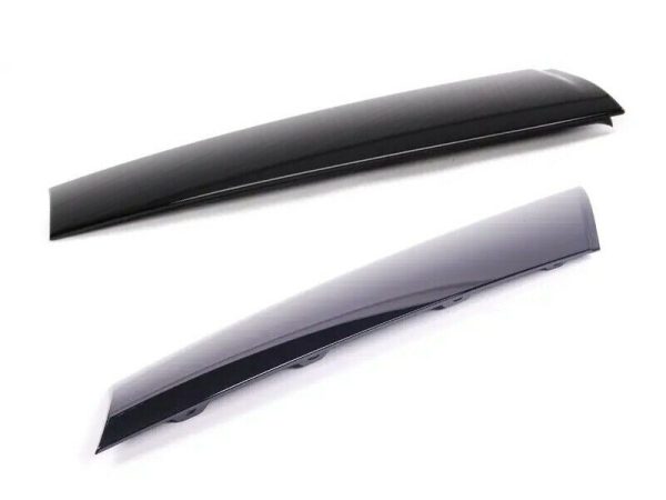 MINI NEW GENUINE R55 R56 R57 A COLUMN PILLAR BLACK TRIM COVERS PAIR SET N/S O/S 51137272584+51137272583