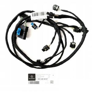 NEW GENUINE MERCEDES C W205 FRONT BUMPER PDC SENSOR WIRING HARNESS A2055404007