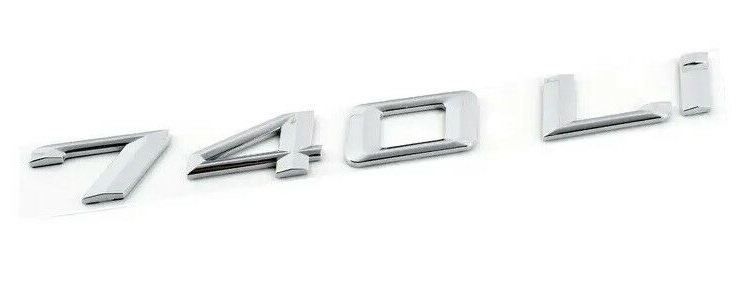 NEW GENUINE BMW 7 SERIES F01 F02 740Li REAR TRUNK EMBLEM BADGE LOGO 51147187129