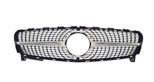 NEW GENUINE MERCEDES BENZ MB A W176 FRONT BUMPER RADIATOR GRILLE W/O GRILL COVER A1768807500