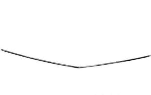 NEW GENUINE MERCEDES MB E CLASS C207 FRONT BUMPER CHROME MOULDING TRIM CENTER A2078852321
