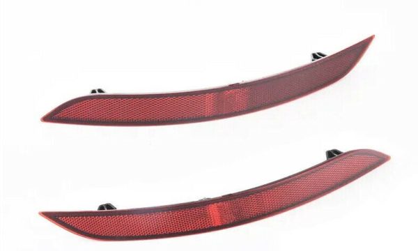 NEW GENUINE AUDI A3 S3 17-19 S-LINE REAR BUMPER REFLECTOR PAIR SET LEFT RIGHT