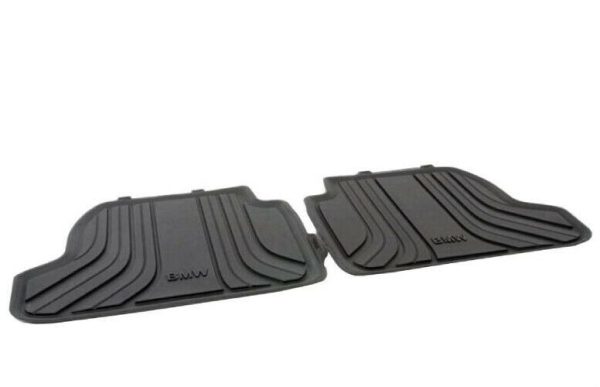 NEW GENUINE BMW 1 SERIES F20 F21 REAR ALL WEATHER RUBBER FLOOR MATS 51472210210
