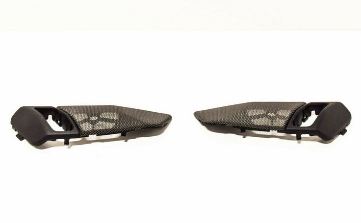 NEW GENUINE BMW F25 F26 FRONT DOOR HARMAN KARDON BLACK SPEAKER COVERS PAIR SET 51417464292+51417464291