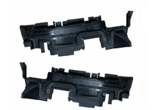 NEW GENUINE AUDI Q3 8U 11-18 ENGINE COOLANT RADIATOR TRIM PAIR SET LEFT RIGHT