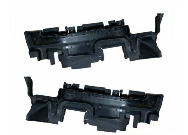 NEW GENUINE AUDI Q3 8U 11-18 ENGINE COOLANT RADIATOR TRIM PAIR SET LEFT RIGHT