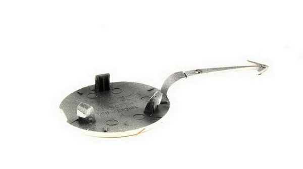 NEW GENUINE VW NEW BEETLE FRONT BUMPER TOW HOOK COVER CAP PRIMED 1C0807241AGRU - Image 2