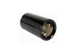 BMW NEW GENUINE 1 F20 F21 SPORT LINE EXHAUST TAIL PIPE TRIM CHROME BLACK 18307610642