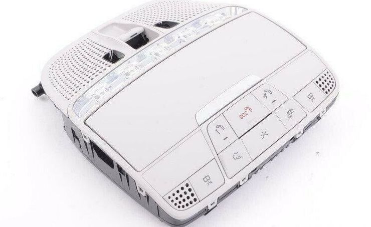 NEW GENUINE MERCEDES-BENZ C W205 ROOF MOUNTED MAP LAMP ASSEMBLY A00090090067H52