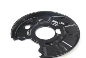 NEW GENUINE MERCEDES-BENZ S W140 REAR LEFT WHEEL BRAKE PROTECTIVE PLATE A1404201244