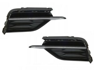 NEW GENUINE VOLKSWAGEN VW GOLF MK7 R LINE FRONT LOWER BUMPER GRILL PAIR SET