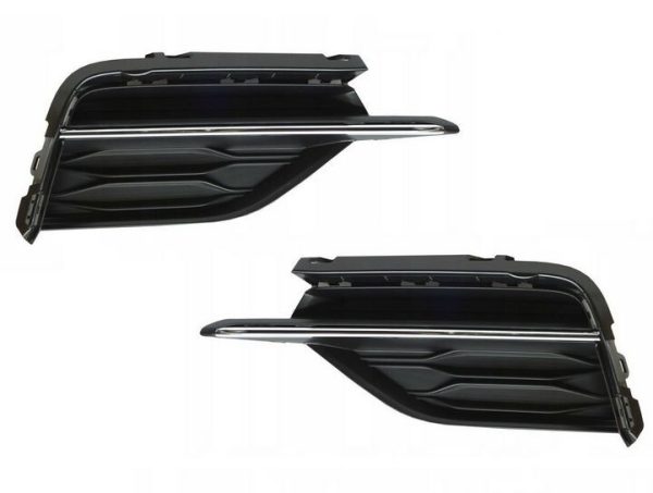NEW GENUINE VOLKSWAGEN VW GOLF MK7 R LINE FRONT LOWER BUMPER GRILL PAIR SET