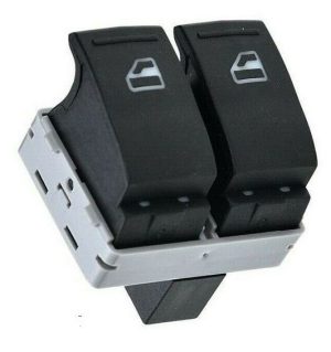 NEW GENUINE VOLKSWAGEN VW TANSPORTER DOUBLE ELECTRIC WINDOW SWITCH 7E0959855B9B9
