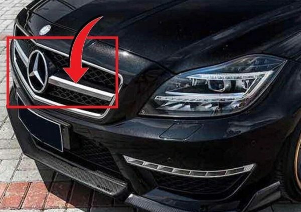 NEW GENUINE MERCEDES BENZ CLS CLASS W218 FRONT RADIATOR GRILLE COVER A2188851022 - Image 3