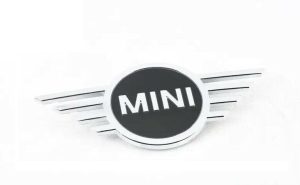 NEW GENUINE MINI COOPER F55 F56 F57 FRONT BONNET EMBLEM BADGE CHROME 51147481905