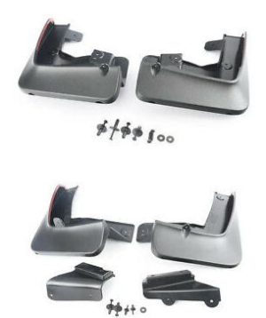 BMW GENUINE NEW X3 G01 MUD FLAPS SPLASH GUARDS SET PAIR FRONT + REAR