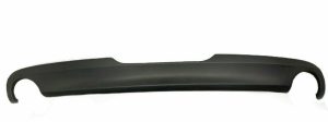 NEW GENUINE AUDI TT 8J 06-10 REAR BUMPER DIFFUSER TRIM SATIN BLACK 8J0807421A01C