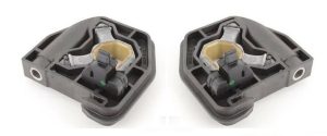 NEW GENUINE BMW 1 2 3 4 SERIES RADIATOR MOUNTING LOWER BRACKET HOLDER PAIR SET