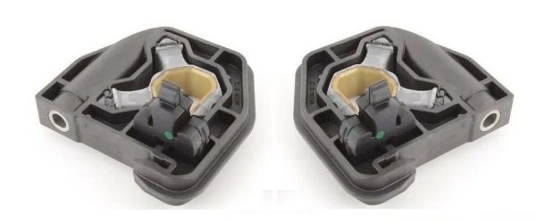 NEW GENUINE BMW 1 2 3 4 SERIES RADIATOR MOUNTING LOWER BRACKET HOLDER PAIR SET