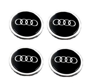 NEW GENUINE AUDI RS7 WHEEL CENTER HUB BLACK GLOSSY CAP 4X 8T0601170AAX1
